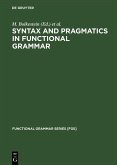 Syntax and Pragmatics in Functional Grammar (eBook, PDF)