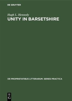 Cover Unity in Barsetshire (eBook, PDF)