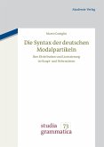 Die Syntax der deutschen Modalpartikeln (eBook, PDF)
