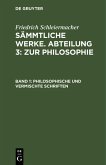 Philosophische und vermischte Schriften (eBook, PDF)