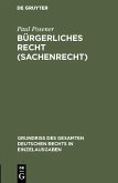 Bürgerliches Recht (Sachenrecht) (eBook, PDF)