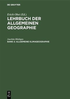 Cover Allgemeine Klimageographie (eBook, PDF)