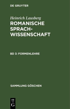 Formenlehre (eBook, PDF) - Lausberg, Heinrich