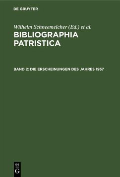 Cover Die Erscheinungen des Jahres 1957 (eBook, PDF)