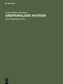 Greifswalder Antiken (eBook, PDF)