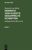 Heinrich von Kleist's gesammelte Schriften (eBook, PDF)