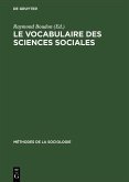 Le vocabulaire des sciences sociales (eBook, PDF) Le vocabulaire des sciences sociales (eBook, PDF)