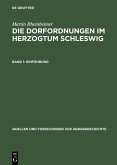 Die Dorfordnungen im Herzogtum Schleswig (eBook, PDF)