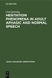 Hesitation phenomena in adult aphasic... - Bild 1