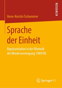 Sprache der Einheit (eBook, PDF) - Tschammer, Anne-Kerstin