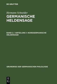 Nordgermanische Heldensage (eBook, PDF) - Schneider, Hermann