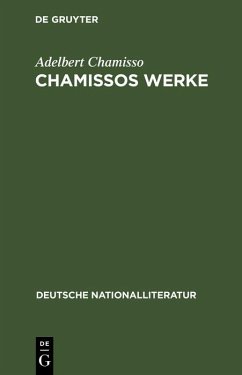 Chamissos Werke (eBook, PDF) - Chamisso, Adelbert