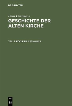 Ecclesia catholica (eBook, PDF) - Lietzmann, Hans