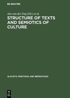 Structure of Texts and Semiotics of Culture (eBook, PDF)