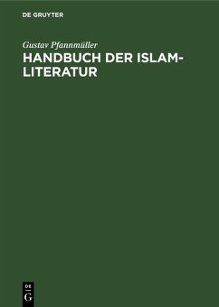 Cover Handbuch der Islam-Literatur (eBook, PDF)