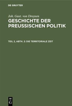 Die territoriale Zeit (eBook, PDF) Cover Die territoriale Zeit (eBook, PDF)