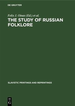 The Study of Russian Folklore (eBook, PDF)