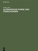 Altiranische Funde und Forschungen (eBook, PDF)