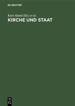 Kirche und Staat (eBook, PDF)