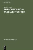 Entscheidungstabellentechnik (eBook, PDF)