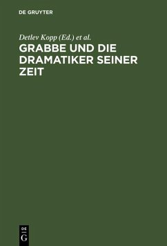 Cover Grabbe und die Dramatiker seiner Zeit (eBook, PDF)
