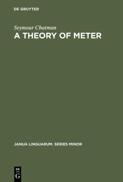 A Theory of Meter (eBook, PDF)