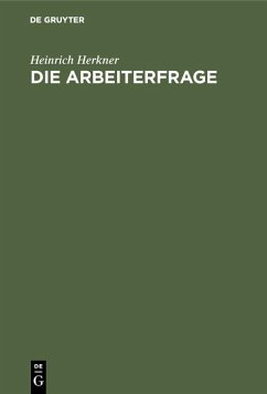 Cover Die Arbeiterfrage (eBook, PDF)