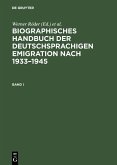 Biographisches Handbuch der deutschsprachigen Emigration nach 1933-1945 (eBook, PDF)