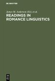 Readings in Romance Linguistics (eBook, PDF)