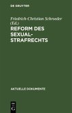 Reform des Sexualstrafrechts (eBook, PDF)