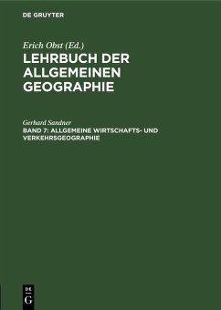 Cover Allgemeine Wirtschafts- und Verkehrsgeographie (eBook, PDF)