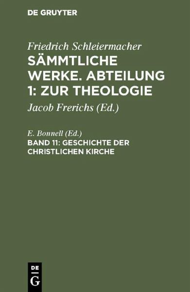 Geschichte der christlichen Kirche (eBook, PDF) Geschichte der christlichen Kirche (eBook, PDF)