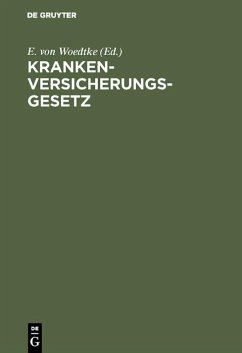 Krankenversicherungsgesetz (eBook, PDF)