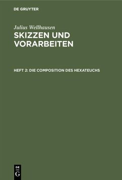 Cover Die Composition des Hexateuchs (eBook, PDF)