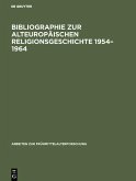 Bibliographie zur alteuropäischen Religionsgeschichte 1954-1964 (eBook, PDF)