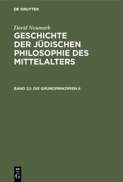 Die Grundprinzipien II (eBook, PDF) - Neumark, David