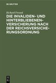 Die Invaliden- und Hinterbliebenenversicherung nach der Reichsversicherungsordnung (eBook, PDF)