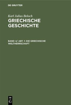 Cover Die griechische Weltherrschaft (eBook, PDF)