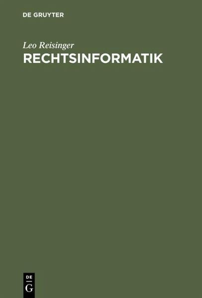 Rechtsinformatik (eBook, PDF) Rechtsinformatik (eBook, PDF)