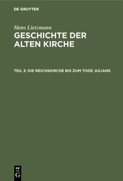 Cover Die Reichskirche bis zum Tode Julians (eBook, PDF)