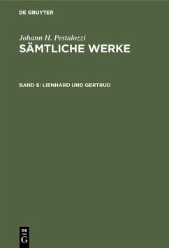 Cover Lienhard und Gertrud (eBook, PDF)