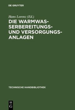 Cover Die Warmwasserbereitungs- und Versorgungsanlagen (eBook, PDF)