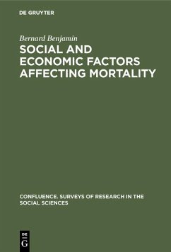 Social and economic factors affecting mortality (eBook, PDF) - Benjamin, Bernard