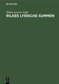 Rilkes lyrische Summen (eBook, PDF)