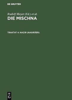 Nazir (Nasiräer) (eBook, PDF) Cover Nazir (Nasiräer) (eBook, PDF)