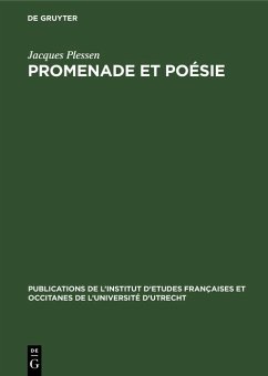 Promenade et poésie (eBook, PDF) - Plessen, Jacques