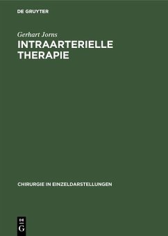 Cover Intraarterielle Therapie (eBook, PDF)