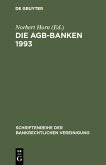 Die AGB-Banken 1993 (eBook, PDF)