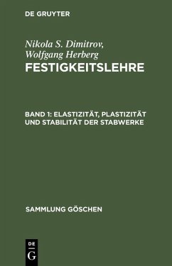 Cover Elastizität, Plastizität und Stabilität der Stabwerke (eBook, PDF)