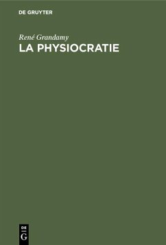 Cover La Physiocratie (eBook, PDF)